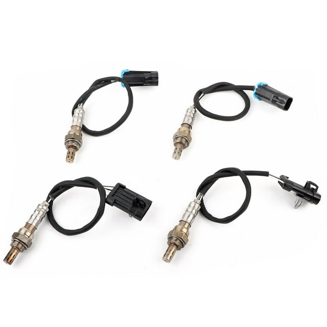 Sensor de oxígeno O2 Jadeshay 4 piezas alta capacidad para Chevrolet Silverado 1500 1996-1998