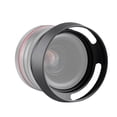 thumbnail image 2 of Camera Lens Hood, Aluminium Alloy Lens Hood Fine Workmanship Control  Matte Paint  For Camera, 2 of 8