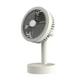 thumbnail image 1 of Dvkptbk Desk Fan Desktop Charging Head Small Fan Student Dormitory Office Desktop Mini Silent Electric Fan, 1 of 1