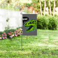 thumbnail image 2 of MKHERT Funny Pixel Art Duck Garden Flag Banner Decorative Flag for Wedding Home Outdoor Garden Decor 12x18 inch, 2 of 2