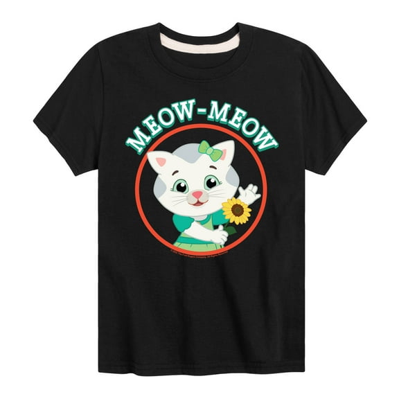 Daniel Tiger - Meow Meow Katerina Kittycat - Youth Short Sleeve T-Shirt