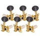 thumbnail image 3 of 3x 3R3L Accesorios de Guitarra Clásica Clavijas de Afinación de Cuerdas Sintonizadores Botón Ovalado Llave de Bloqueo 3 piezas, 3 of 8