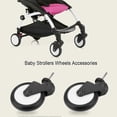 thumbnail image 2 of Baby Stroller Wheel, Babyzen Yoyo Rubber Front Wheel, Stroller Accessories for Yoya Vovo, Kids Carriage with Tools(1 Pair Front)-Good-Yvan, 2 of 5