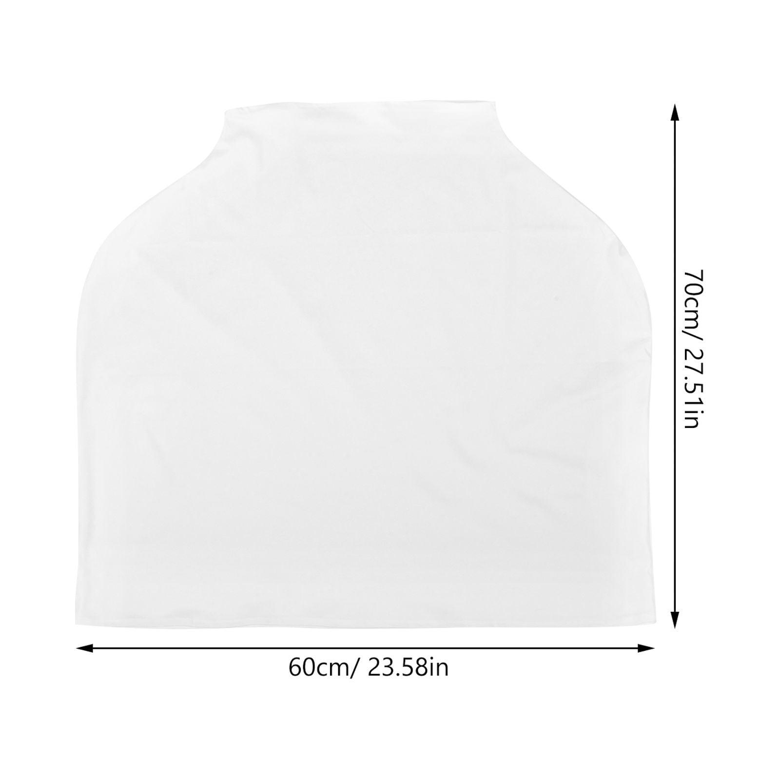 ELAYARD Cover Breastfeeding Fabric White 1Pack for Mothers Outdoor Use