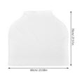 thumbnail image 2 of ELAYARD Cover Breastfeeding Fabric White 1Pack for Mothers Outdoor Use, 2 of 8