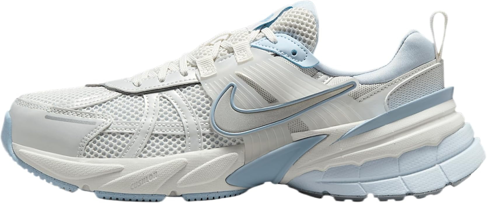 Women's Nike V2K Run Pure Platinum/Metallic Cool Grey (FD0736 003