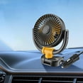 KLUHLLMO Car Mounted Fan Large Truck Small Van Head Vehicle Powerful