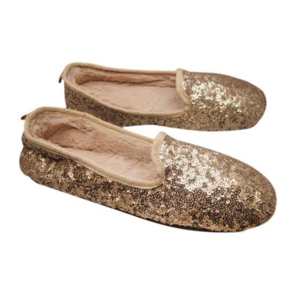womens sparkly moccasins