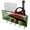 Multicolor 3, variant on PhooArto Key Holder for Wall Decorative with 5 Key Hooks, Forest Rainbow Mushroom Painting Holders Wall Mount Organizer with Mail Key Rack, Self Adhesive