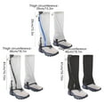 thumbnail image 4 of Waterproof Leg Gaiters Adjustable Snow Boot Gaiters Warmer Shoes Cover for Hiking, Walking, Hunting, Mountain Climbing, 4 of 7