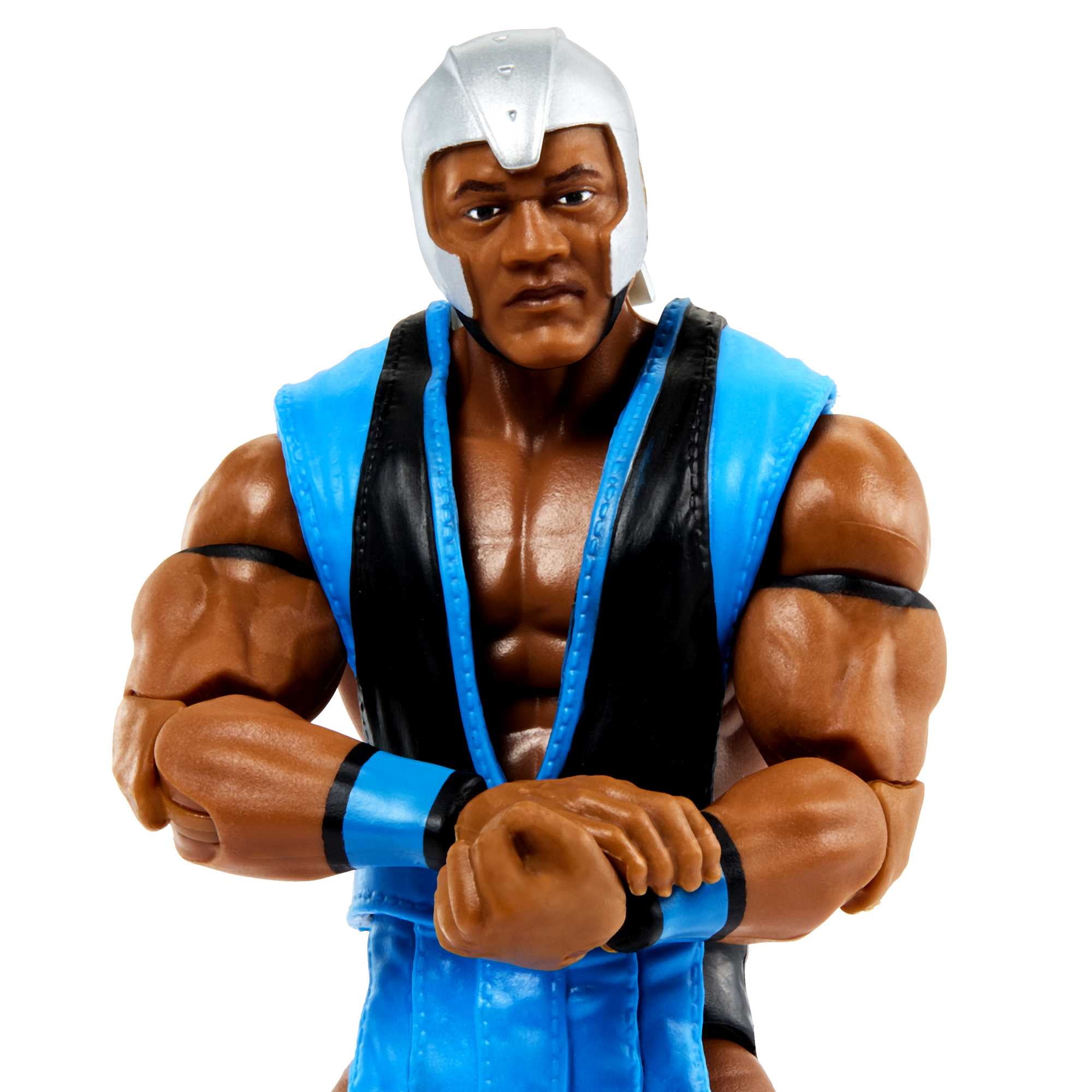 WWE Elite Collection Farooq Asad Action Figure with Accessories, Posable Collectible (6-inch)