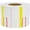 1828, variant on VisionTechShop ISHIDA 1848 Printing Scale, AC, Astra, RED/Blue Triangle UPC Safe Handling 64mm x 59mm, 625 Per Roll, 12 Rolls per Case