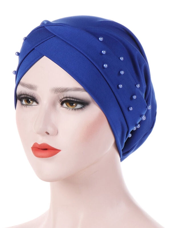 Women Bow Turban Beanie Muslim Hijab Hair Loss Cap India Head Wrap Hat New 