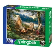 Springbok 500 Piece Evening at the Lake Jigsaw Puzzle for Adults