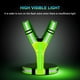 thumbnail image 3 of OMKHE Chaleco Reflectante LED Equipo para Correr Chaleco con luz LED Recargable por USB Alta Visibilidad con Cintura Ajustable Hombro para Correr Correr Ciclismo Caminar Motocicleta (Verde), 3 of 5