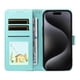 thumbnail image 4 of Funda Cartera GANGXUN con Diseño de Perrito en Relieve para Xiaomi Redmi 15C , Protección 360° con Ranuras y Correa Desmontable, 4 of 6
