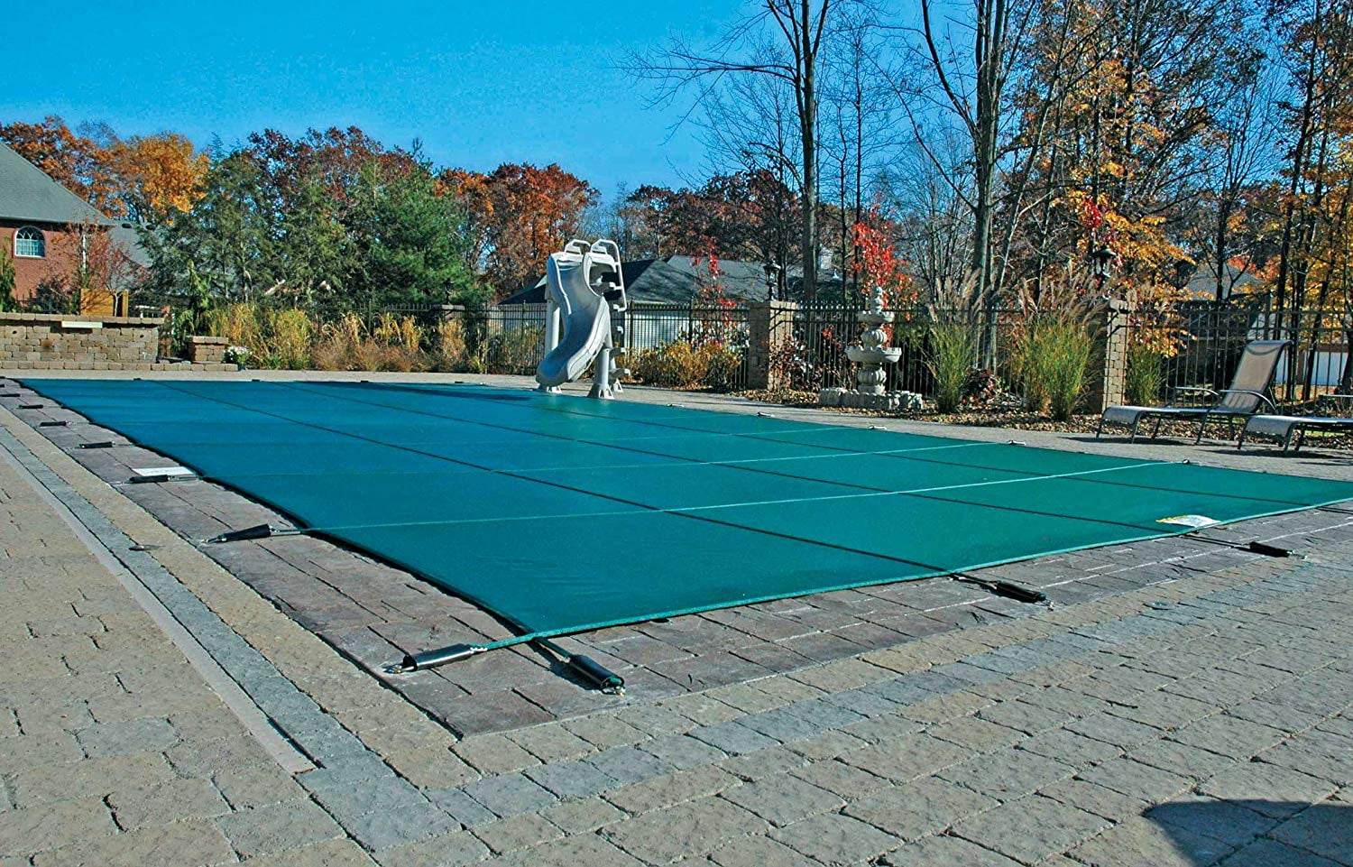 12 x 24 Foot Rectangle Mesh Safety Pool Cover - Walmart ...
