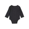 thumbnail image 2 of Garanimals Baby Boys Monster Truck Friend Graphic Long Sleeve Bodysuit, Sizes 0/3M-24M, 2 of 3