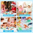 thumbnail image 5 of Joyfy 12 Pcs 3D Printed Dinosaur Fidget Toys for Kids Party Favors, Flexible Articulated Animals Skeleton, Desk Pets, Bulk Gifts for Birthday, Goodie Bag Stuffers, 5 of 8