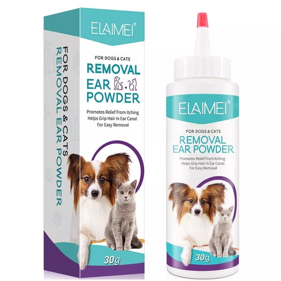 Ear Powder for Pets – 30g Dog Ear Cleaner for Irritation & Itching Relief