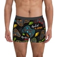 thumbnail image 1 of Xecao Boxeurs pour Hommes avec Taille Élastique Douce et Capsule Spatiale 3D Design Respirant Confortable - Très Grand, 1 of 5