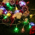 thumbnail image 3 of Christmas Snowflake String Lights, 20ft 40 LED Fairy Lights Battery Operated Twinkle Lighting for Bedroom Home Party Xmas Tree Indoor Outdoor Decor, 3 of 6