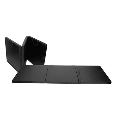 Sunny Health & Fitness Tri-Fold Exercise Mat - Extra Thick 5.1 Cm Gym Mat