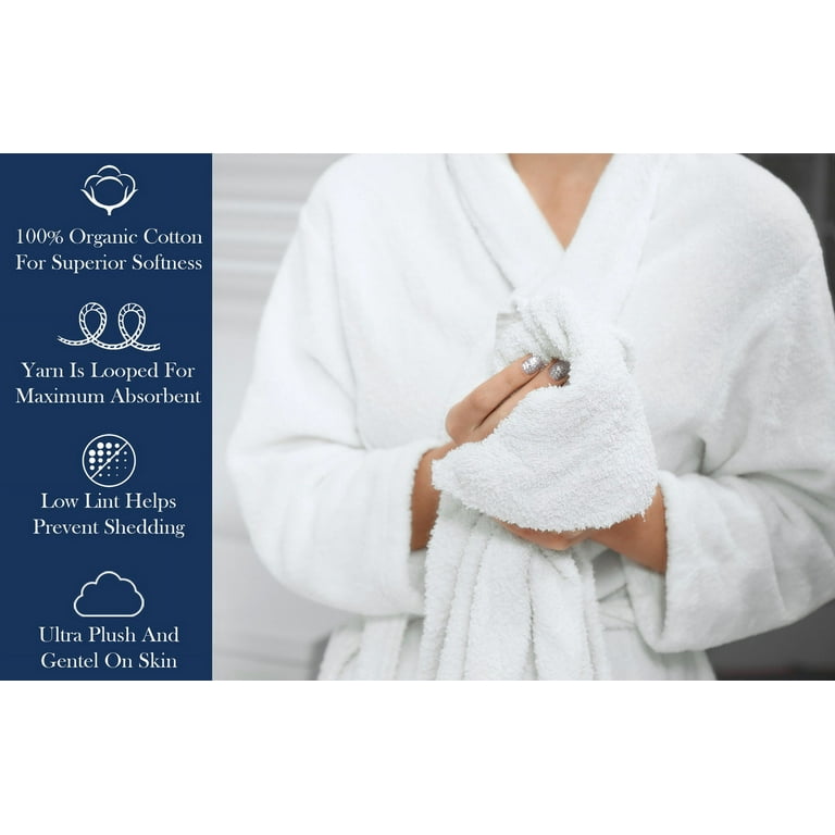 GOTS Certified Organic Cotton 650 GSM Feather Touch Quick Dry Technology  Hand Towel, 20X30