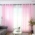 thumbnail image 4 of Opolski Sheer Curtains Light Diffuse Thick Polyester Voile Sheer Curtain Panels for Home, 4 of 9