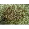 thumbnail image 4 of oneOone Cotton Silk Fabric Leaves & Swirl Block Print Fabric By The Yard 42 Inch Wide, 4 of 4