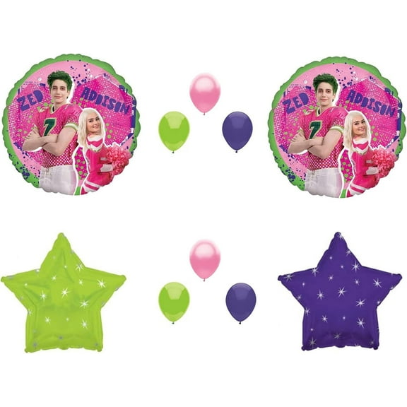 Zombies 3 Happy Birthday 10 pc Party Balloons Decorations Zed Addison Movie Teen…