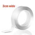 thumbnail image 1 of Cinta adhesiva de doble cara superfuerte, lavable, reutilizable, impermeable, transparente, suministros para cocina y baño, 1 of 4