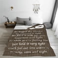thumbnail image 3 of LHSHID Dad Blanket from Mom to My Dad Blankets Birthday Gifts for Dad from Mom for Dad Birthday Gift Idea for Dad Soft Flannel Fleece Blanket 40"x50", 3 of 7