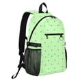 thumbnail image 2 of JIALIOU 14" Laptop Backpack Waterproof Airline Approved Stylish Casual Daypack for Travel Business College Work, Soft Green Polka Dot, 2 of 8