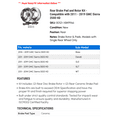 thumbnail image 2 of Rear Brake Pad and Rotor Kit - Compatible with 2011 - 2019 GMC Sierra 3500 HD 2012 2013 2014 2015 2016 2017 2018, 2 of 2
