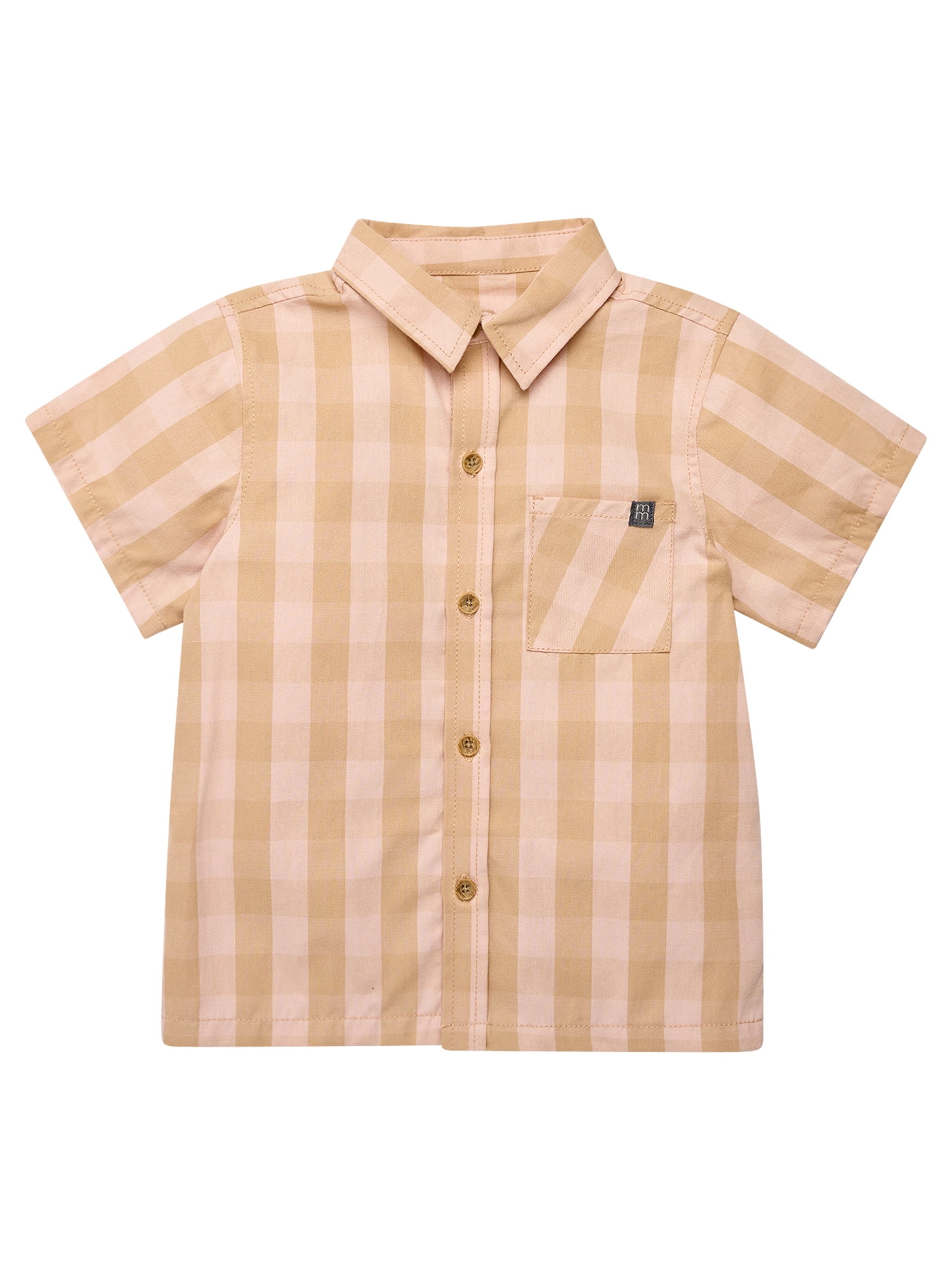 Modern Moments by Gerber Toddler Boy Resort Shirt and Short Outfit Set, 2-Piece, 12 Months - 5T
