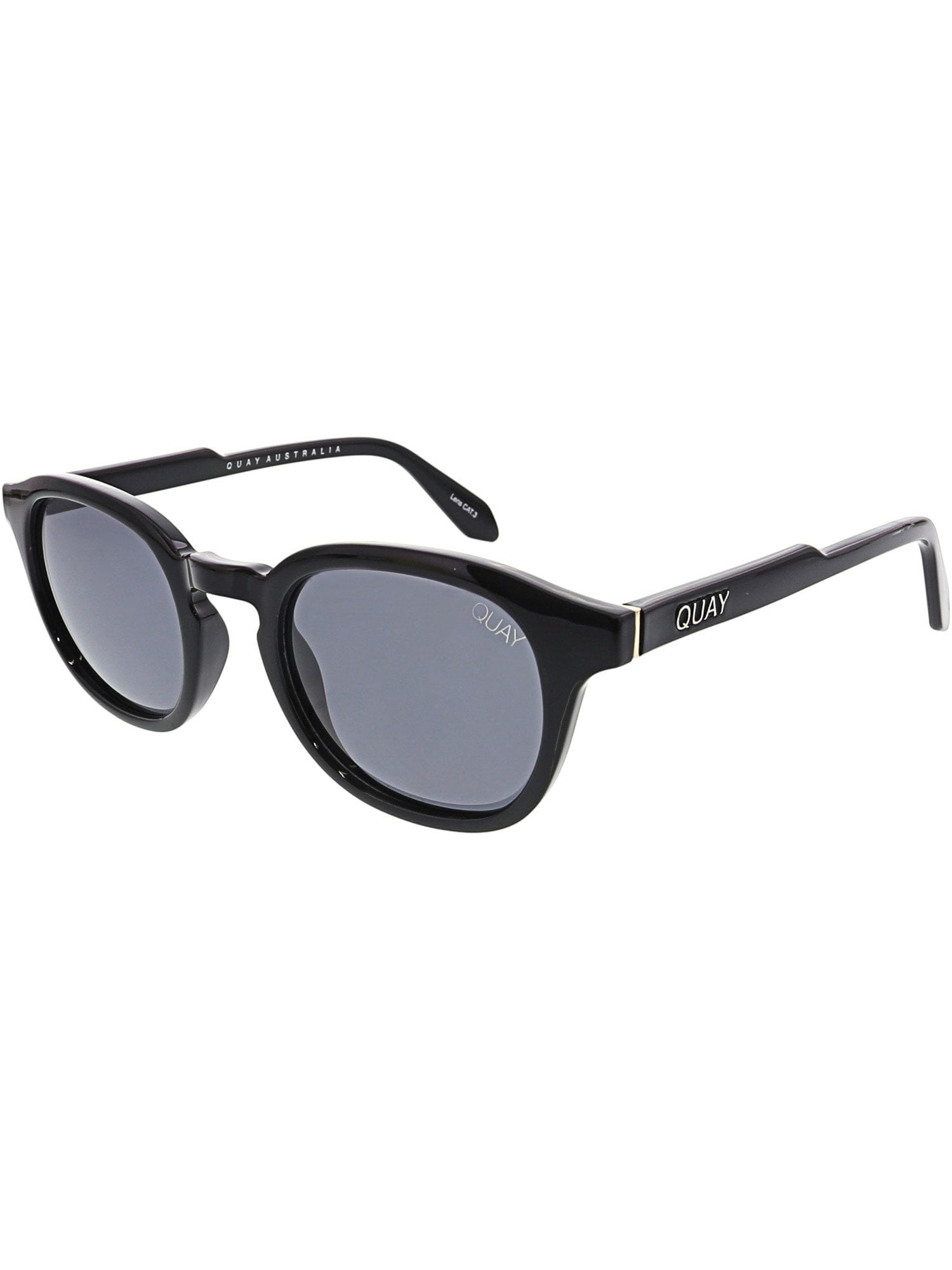 Quay Quay Men's Polarized Walk On QM000315BLK/SMK Black Oval