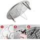 thumbnail image 3 of Rejilla para vaporera redonda de acero inoxidable de 11 pulgadas, rejilla para conservas de olla a presión, olla para insertar, soporte para bandeja de cocción al vapor, ensalada de pan tostado p, 3 of 5