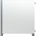 thumbnail image 2 of Corsair 4000D Tempered Glass Mid-Tower ATX Case, White, 2 of 22