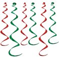 thumbnail image 2 of Beistle 50065-RG 6-Pack Twirly Whirlys, 4 to 24-Inch and 2 to 36-Inch, 2 of 2
