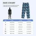 thumbnail image 4 of Fuzoiu Ice blue old man cute winter Print Men's Pajama Pants,Lounge Pants for Men,Lounge PJ Bottoms,Sleepwear Pants with Drawstring Pockets -Large, 4 of 6