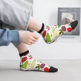 thumbnail image 2 of Pofeuu Cartoon Vegetables Print 30cm Socks, Adult Running Hiking Socks for Youth and Adult, 2 of 7