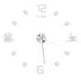 thumbnail image 4 of Reloj de Pared de Bricolaje, Adhesivo de Superficie de Espejo de Reloj de Pared de Bricolaje sin Marco Grande Moderno para decoración de habitación de Oficina en casa(Plata) Unbranded 3115200129311, 4 of 7