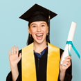 thumbnail image 4 of Graduation Stole Plain Soft Sash Unisex Graduation Stole Scarf For College Graduate Photograph Ceremony, 4 of 7