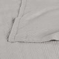 thumbnail image 5 of Superior Metro Chevron All-Season Cotton Blanket, Twin, Silver, 5 of 6
