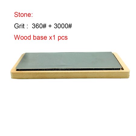 

Diamond knife sharpener 80-3000# Bar Block double sides professional sharpening grinding stones with wood base