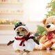 thumbnail image 1 of Disfraces para mascotas: Muñeco de nieve, Día de Todos los Santos. Disfraces de día, transformación espeluznante, ropa para perros, gatos, disfraces para mascotas, regalos de cumpleaños para mujeres,, 1 of 5