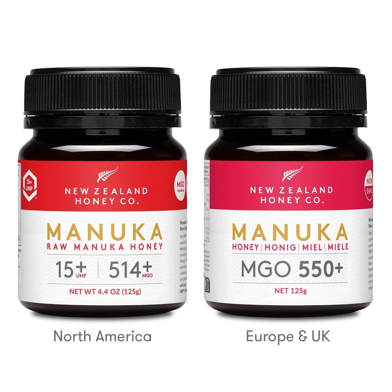 New Zealand Honey, Raw Manuka Honey, UMF 15+ and MGO 514+, 17.6 oz