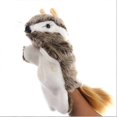 thumbnail image 1 of Squirrel Hand Puppet Plush Animal Toy For Imaginative Dress Up Games Stockings, 1 of 4