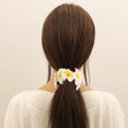 thumbnail image 4 of ColoMX Coleteros con flores de plumeria hawaianas, cintas florales para el pelo para mujeres, festivales, bodas y vacaciones en la playa., 4 of 7